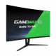 Gamemax GMX 27 C144 27" FHD Ultra Wide Curved Gaming Monitor - Black